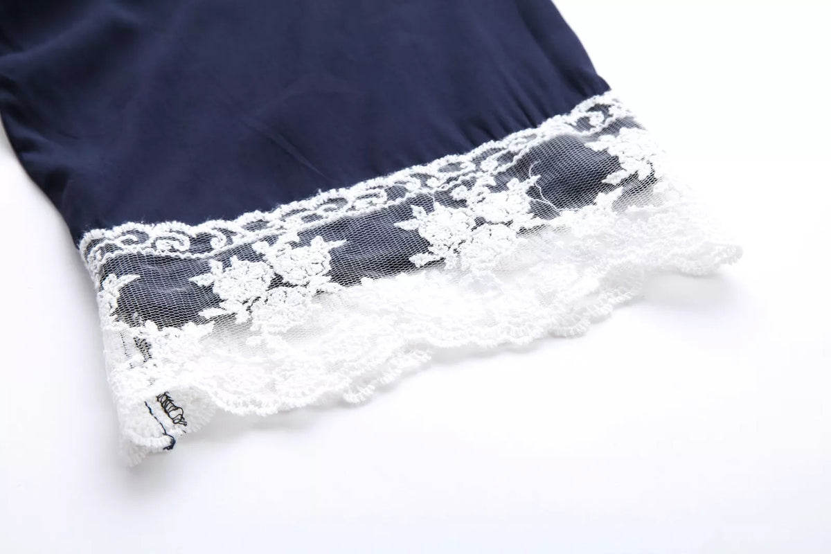 Lace Kimono Bridal Party Robe – view 4