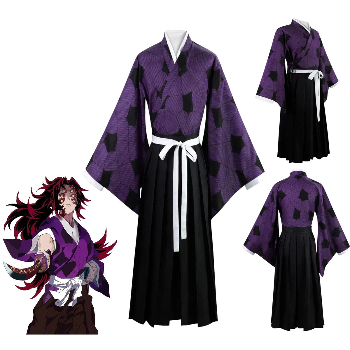 Six-Eyed Moon Samurai Anime Costume