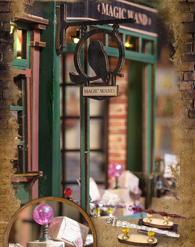 DIY Magic Wand Shop Miniature House Kit – view 4
