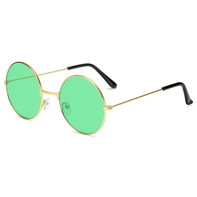 1960s Hippie Retro Round Glasses – view 6
