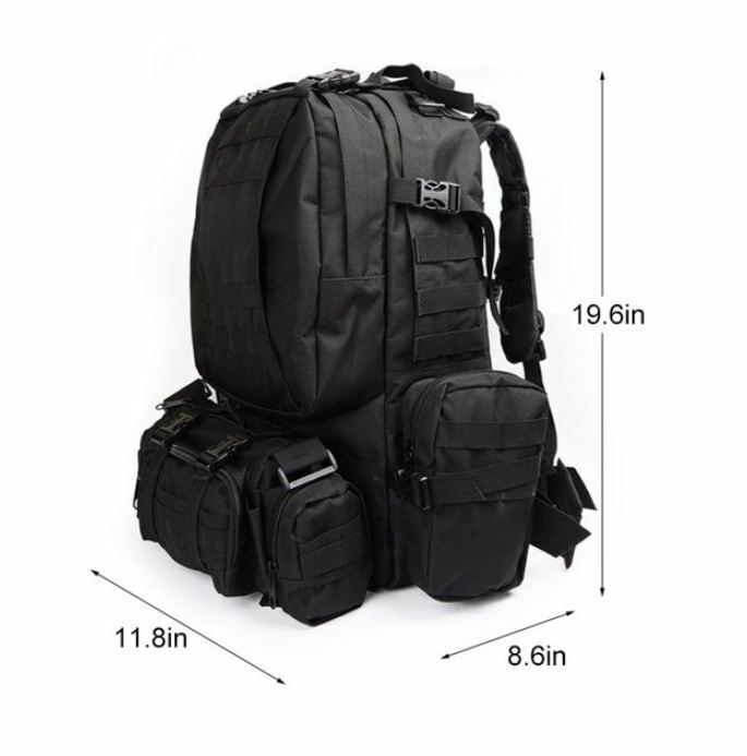 55L MOLLE Tactical Backpack – view 5