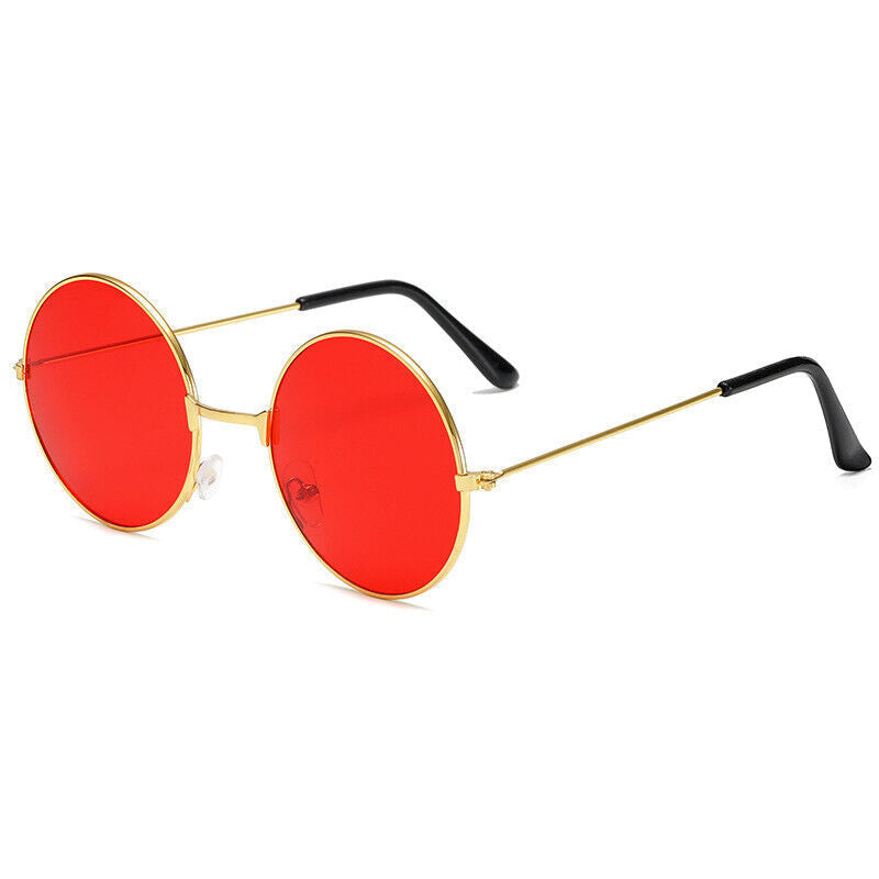 1960s Hippie Retro Round Glasses – view 3