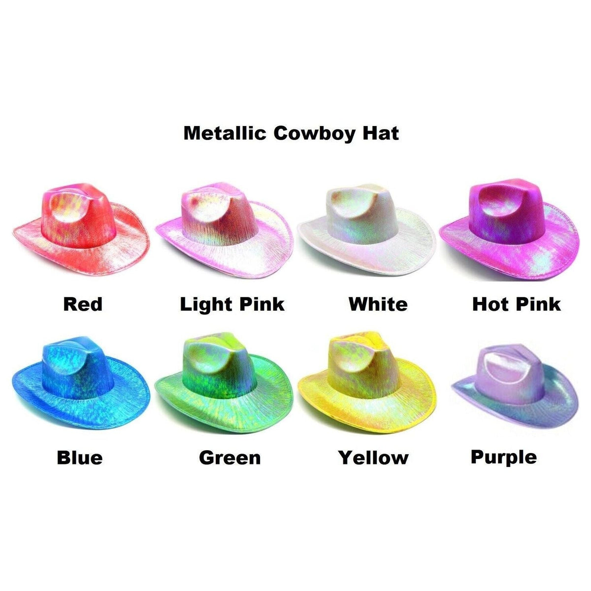 Metallic Cowboy Costume Hat
