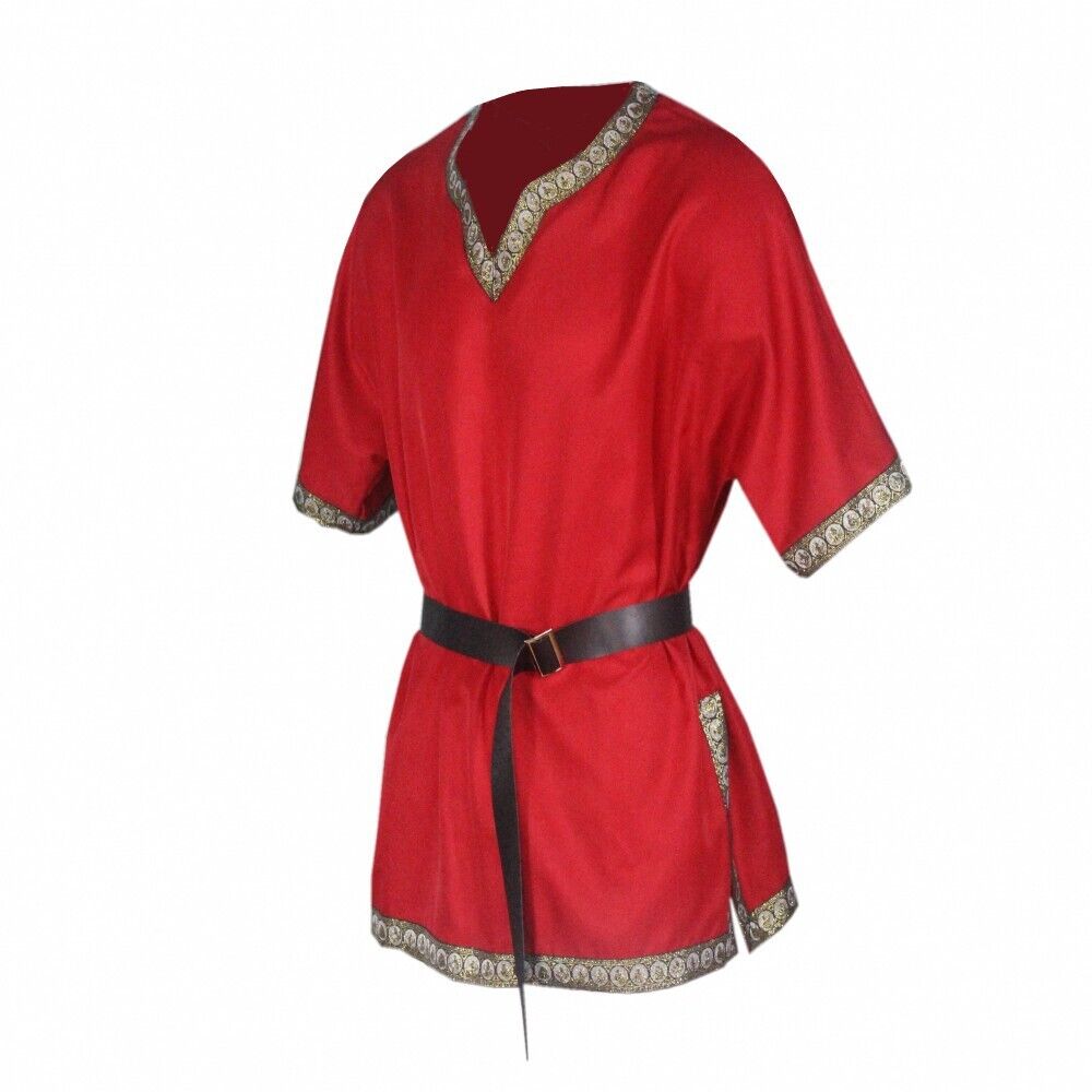 Men's Medieval Renaissance Tunic Shirt Costume