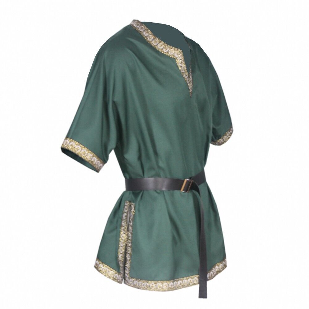 Men's Medieval Renaissance Tunic Shirt Costume