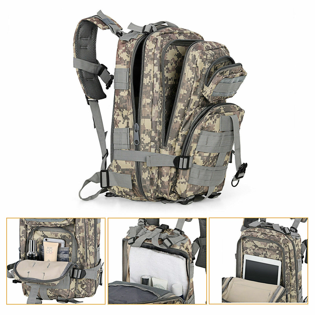 30L MOLLE Tactical Backpack – view 6