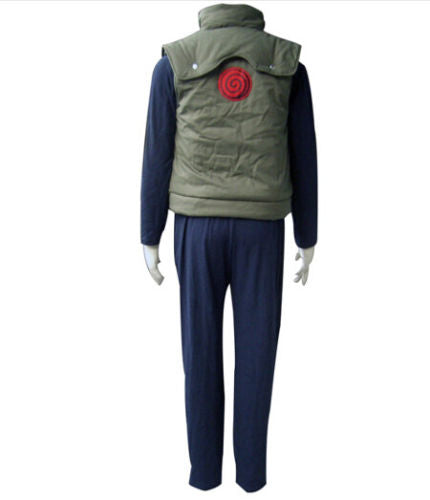 Silver-Haired Masked Ninja Jonin Costume – view 3