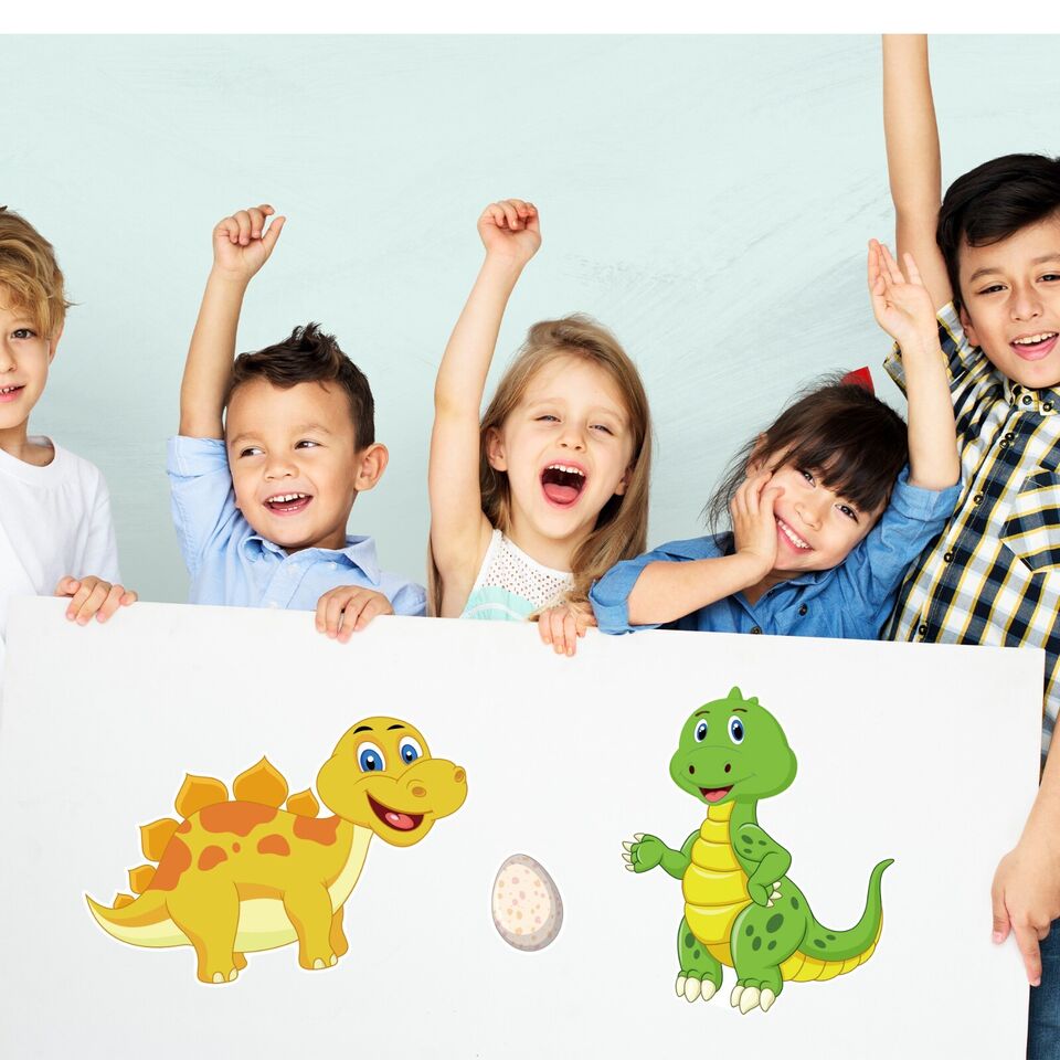 Dinosaur Make-a-Face Sticker Sheets – view 3