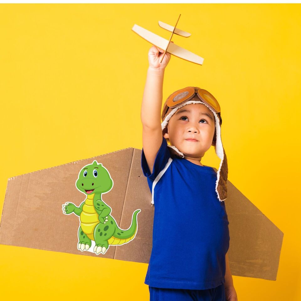 Dinosaur Make-a-Face Sticker Sheets