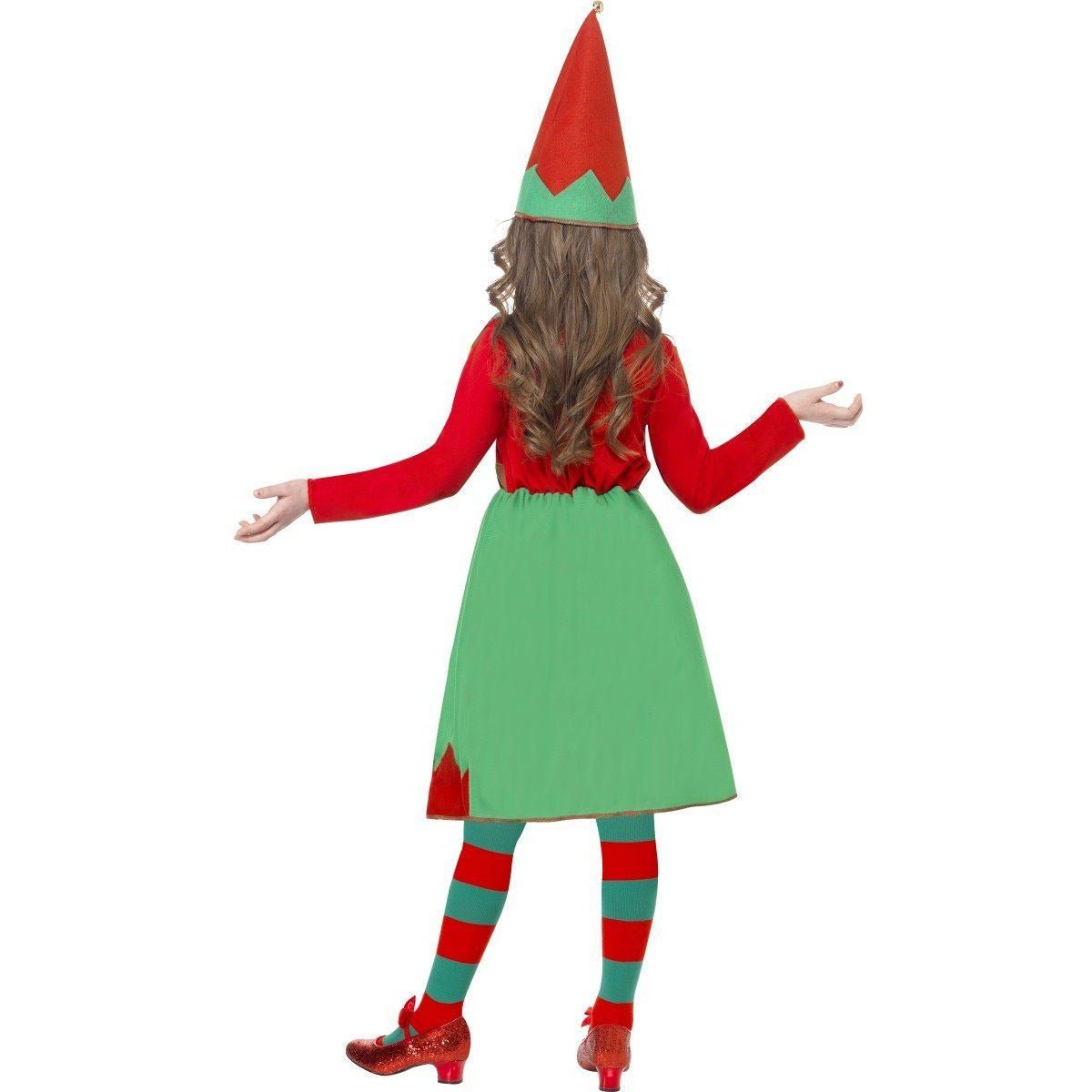 Santa's Little Helper Girls Elf Costume