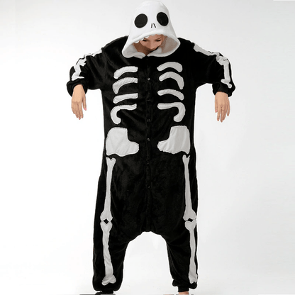 Skeleton Halloween Kigurumi Onesie Pyjamas