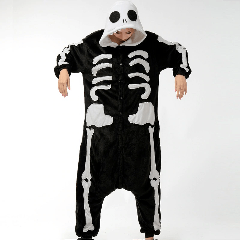 Skeleton Halloween Kigurumi Onesie Pyjamas