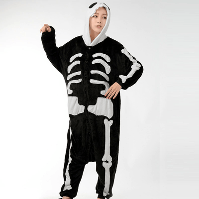 Skeleton Halloween Kigurumi Onesie Pyjamas