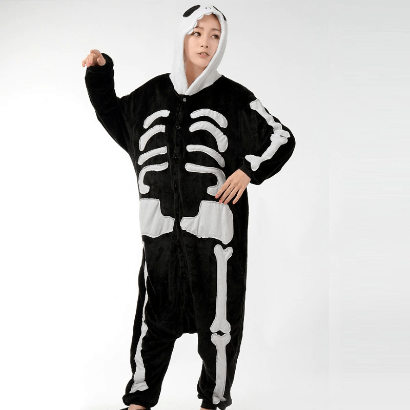 Skeleton Halloween Kigurumi Onesie Pyjamas