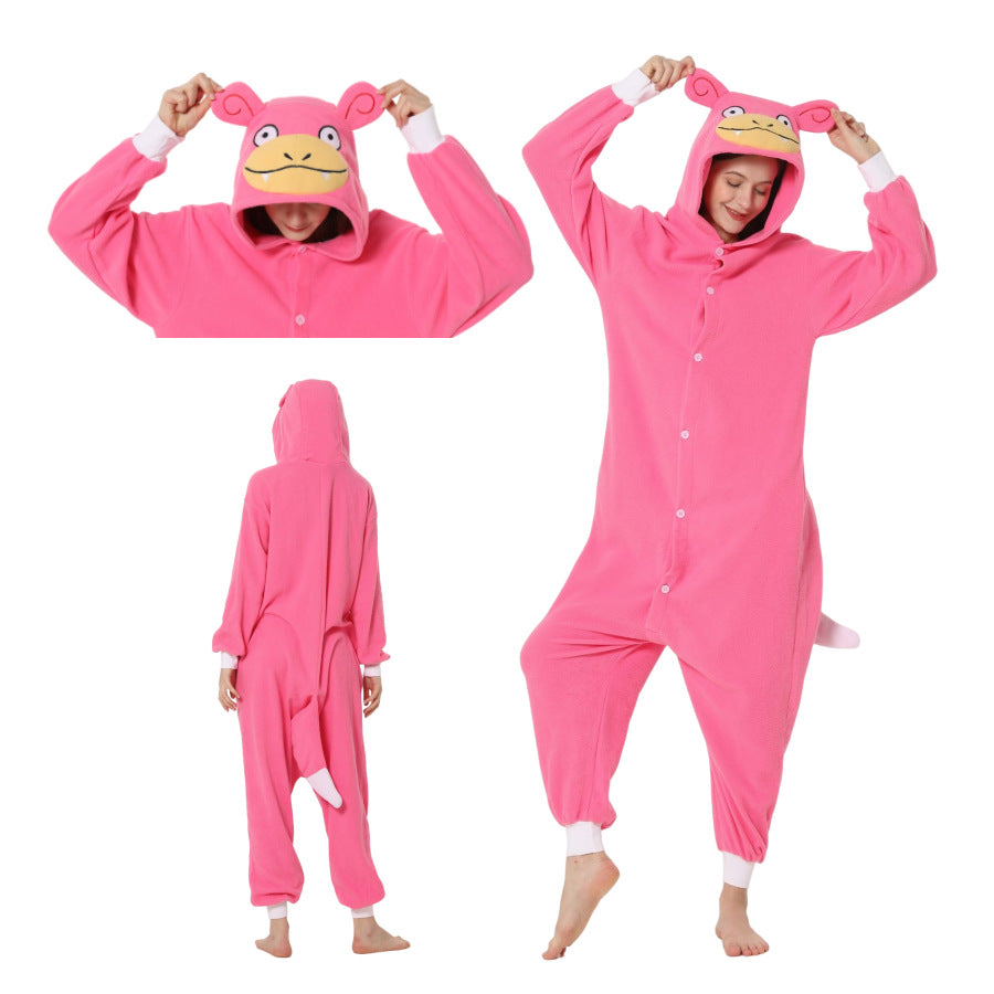 Pink Sleepy Creature Kigurumi Onesie Pyjamas