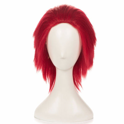 Spiky Red Anime Hero Wig