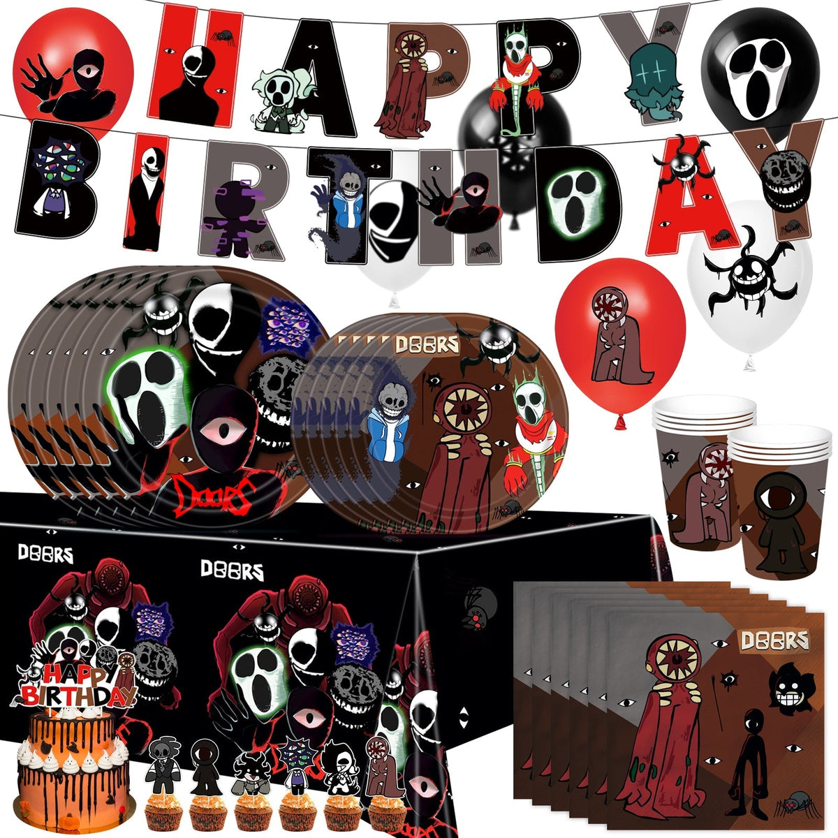 Spooky Doors Horror Party Supplies