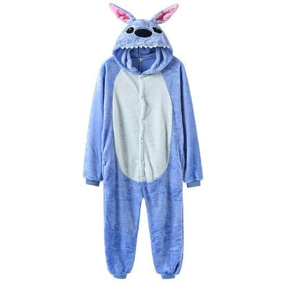 Blue Alien Character Kigurumi Onesie Pyjamas