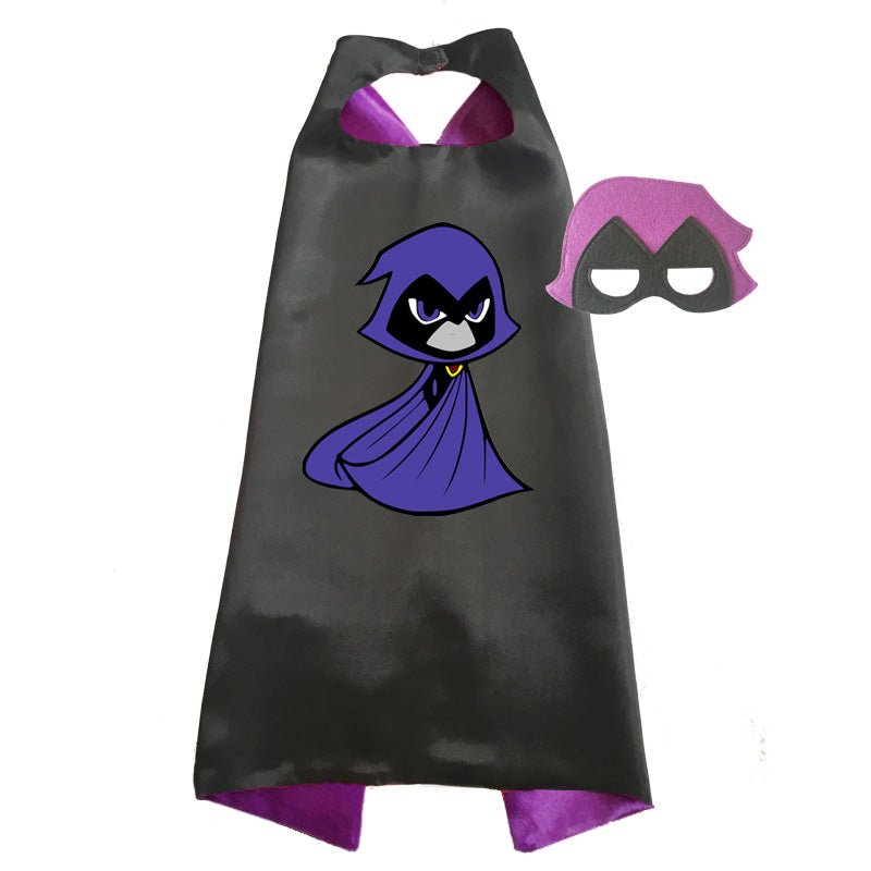 Kids Superhero Team Cape & Mask Set