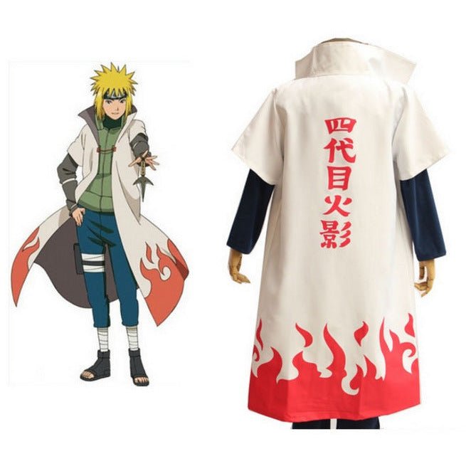 Yellow-Haired Ninja Master Cloak Costume