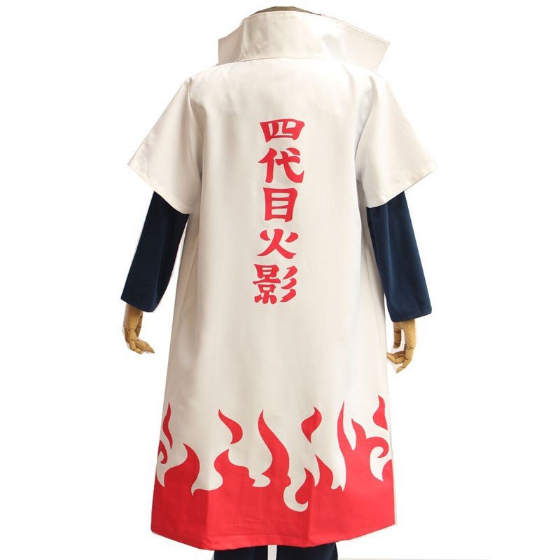 Yellow-Haired Ninja Master Cloak Costume