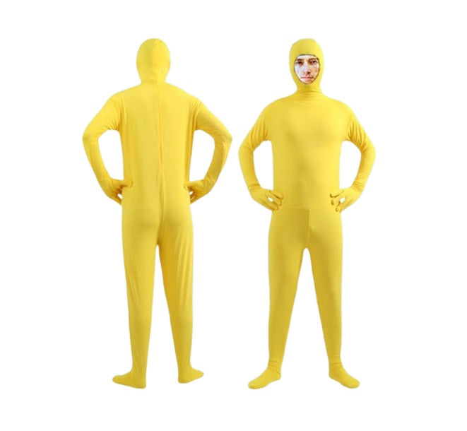 Kids & Adults Open Face Invisible Man Morph Suit Spandex Bodysuit – view 3