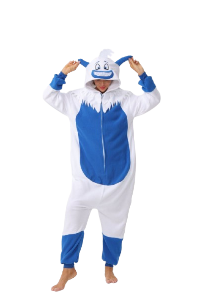 Snow Yeti Monster Kigurumi Onesie Pyjamas