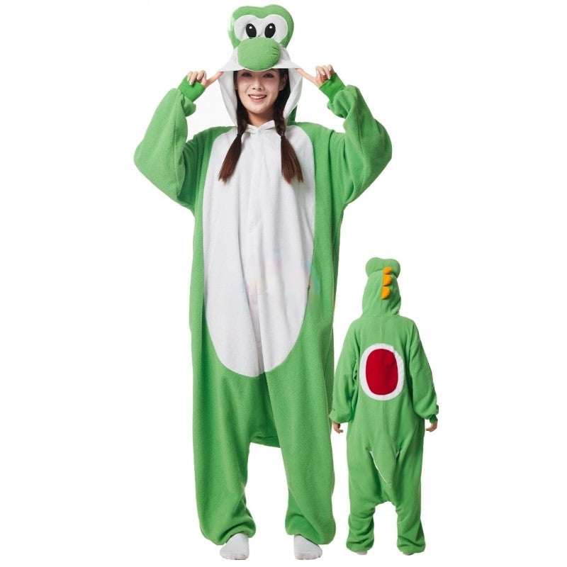 Green Dinosaur Sidekick Kigurumi Onesie Pyjamas