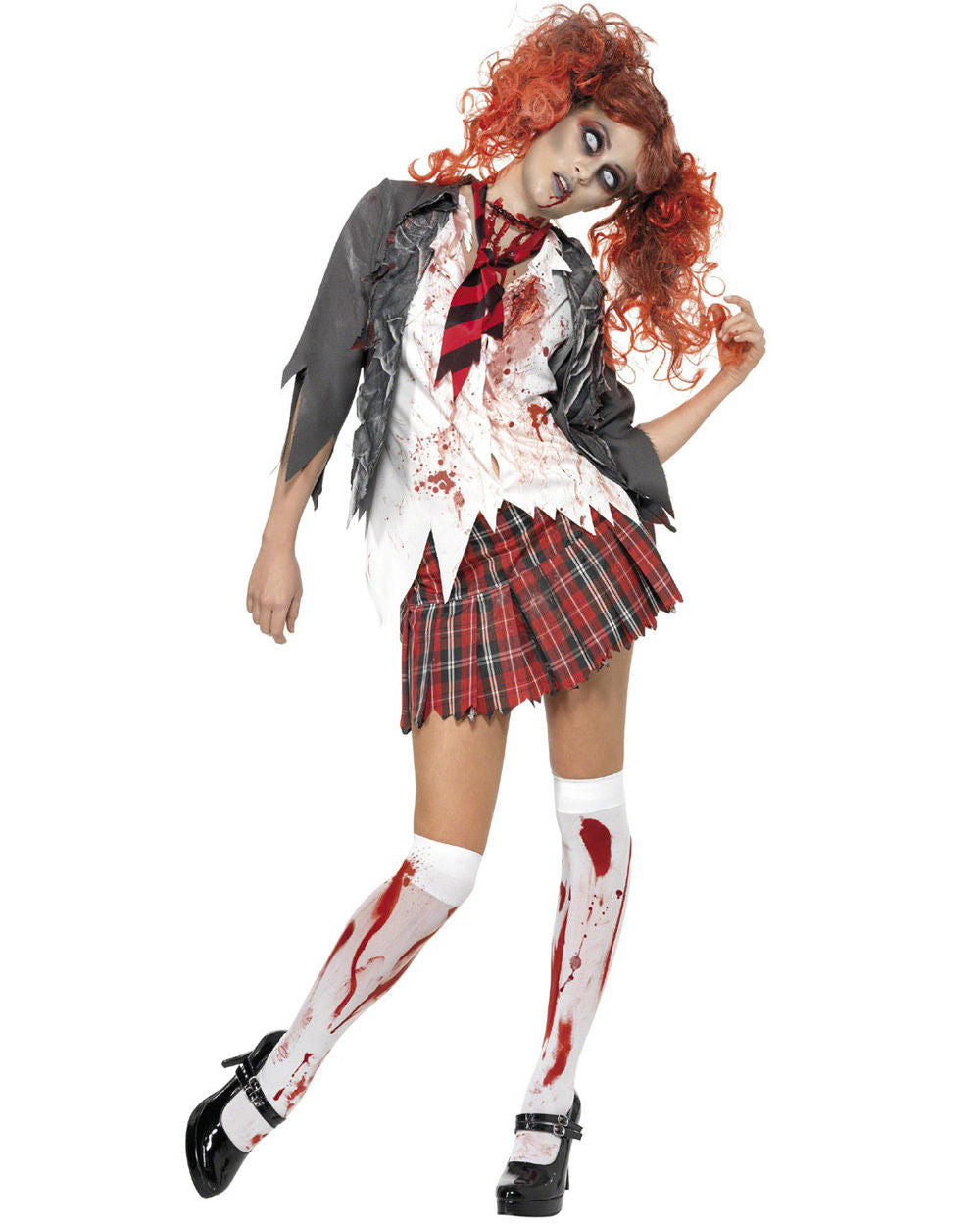 Women's Zombie School Girl Costume – view 2